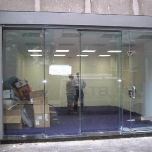 shop front door repair Country Club